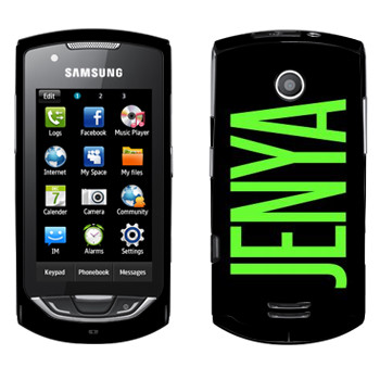   «Jenya»   Samsung S5620 Monte