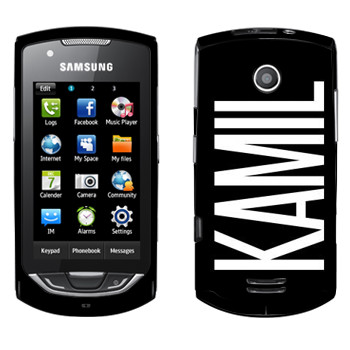   «Kamil»   Samsung S5620 Monte