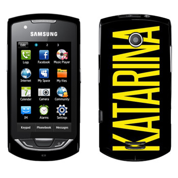   «Katarina»   Samsung S5620 Monte