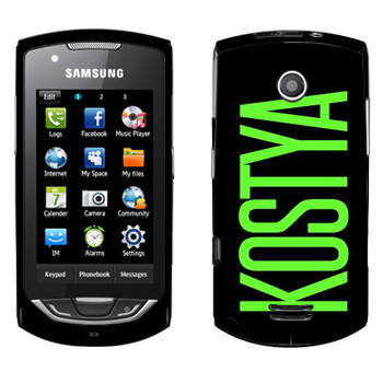   «Kostya»   Samsung S5620 Monte