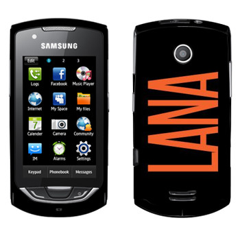   «Lana»   Samsung S5620 Monte