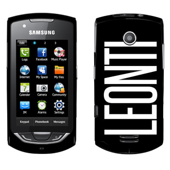   «Leonti»   Samsung S5620 Monte