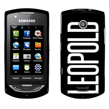   «Leopold»   Samsung S5620 Monte