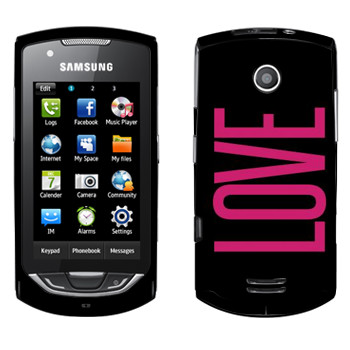   «Love»   Samsung S5620 Monte