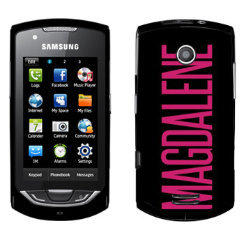   «Magdalene»   Samsung S5620 Monte