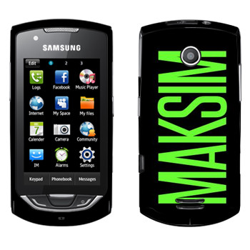   «Maksim»   Samsung S5620 Monte