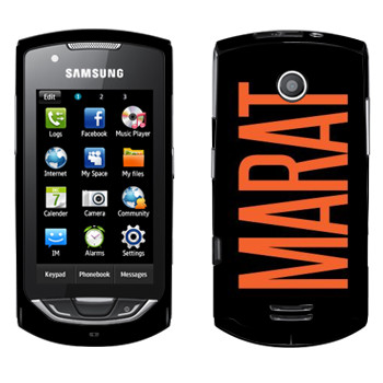   «Marat»   Samsung S5620 Monte
