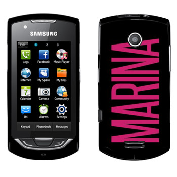   «Marina»   Samsung S5620 Monte