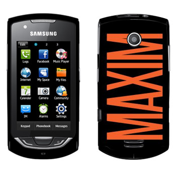   «Maxim»   Samsung S5620 Monte