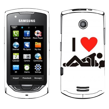   « I love sex»   Samsung S5620 Monte