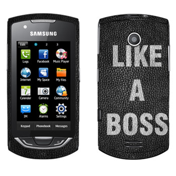   « Like A Boss»   Samsung S5620 Monte