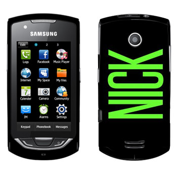   «Nick»   Samsung S5620 Monte