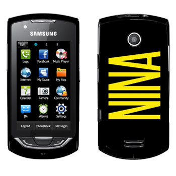   «Nina»   Samsung S5620 Monte