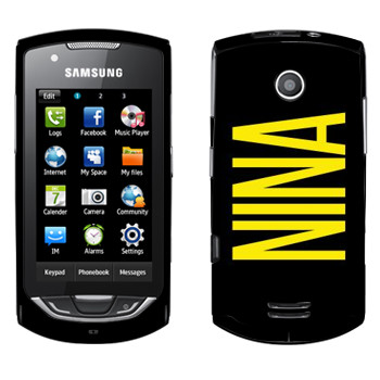   «Nina»   Samsung S5620 Monte