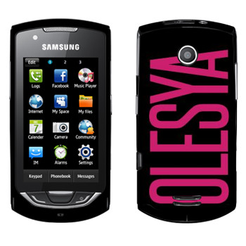   «Olesya»   Samsung S5620 Monte
