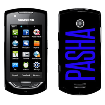   «Pasha»   Samsung S5620 Monte