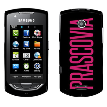   «Prascovia»   Samsung S5620 Monte
