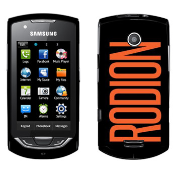  «Rodion»   Samsung S5620 Monte