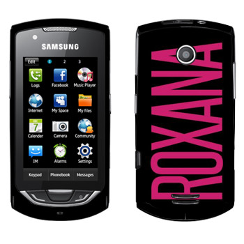   «Roxana»   Samsung S5620 Monte