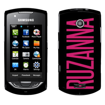   «Ruzanna»   Samsung S5620 Monte