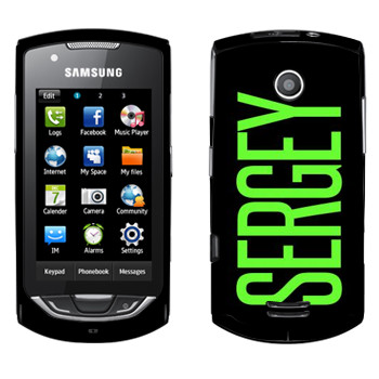   «Sergey»   Samsung S5620 Monte