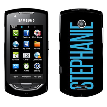   «Stephanie»   Samsung S5620 Monte