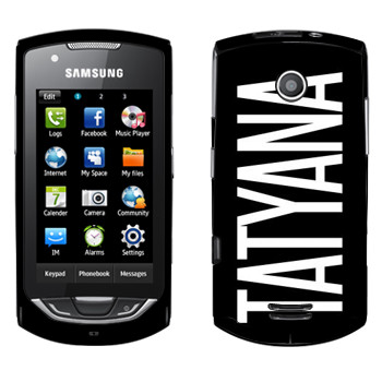   «Tatyana»   Samsung S5620 Monte