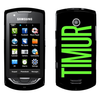   «Timur»   Samsung S5620 Monte