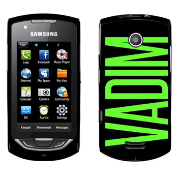   «Vadim»   Samsung S5620 Monte