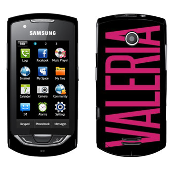   «Valeria»   Samsung S5620 Monte