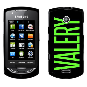   «Valery»   Samsung S5620 Monte