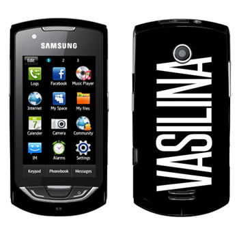   «Vasilina»   Samsung S5620 Monte