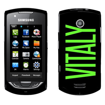   «Vitaly»   Samsung S5620 Monte