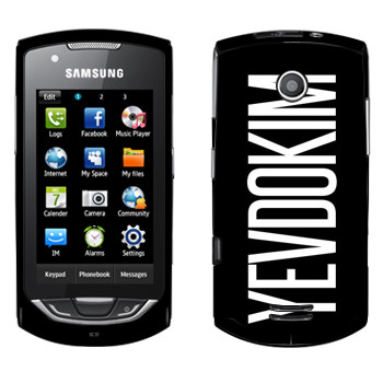   «Yevdokim»   Samsung S5620 Monte