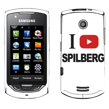   «I love Spilberg»   Samsung S5620 Monte