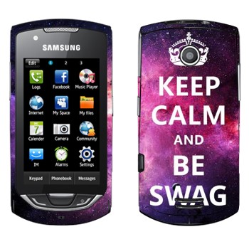   «Keep Calm and be SWAG»   Samsung S5620 Monte