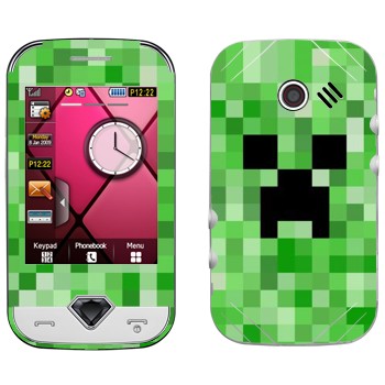   «Creeper face - Minecraft»   Samsung S7070 Diva