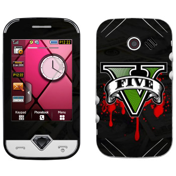   «GTA 5 - logo blood»   Samsung S7070 Diva