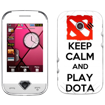   «Keep calm and Play DOTA»   Samsung S7070 Diva