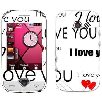   «I Love You -   »   Samsung S7070 Diva