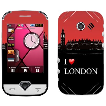   «I love London»   Samsung S7070 Diva