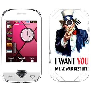   « : I want you!»   Samsung S7070 Diva