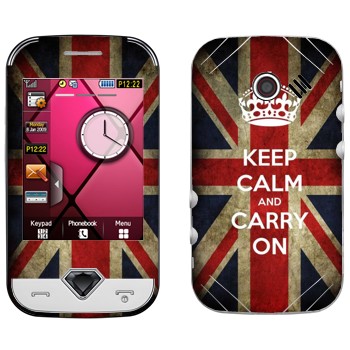   «Keep calm and carry on»   Samsung S7070 Diva