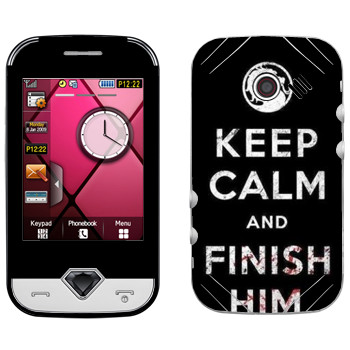   «Keep calm and Finish him Mortal Kombat»   Samsung S7070 Diva