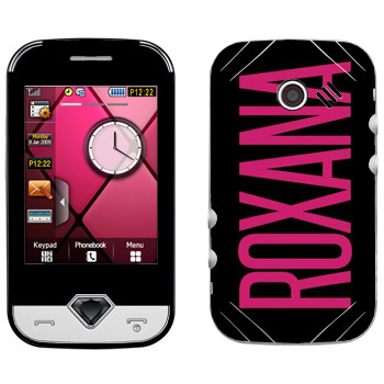   «Roxana»   Samsung S7070 Diva