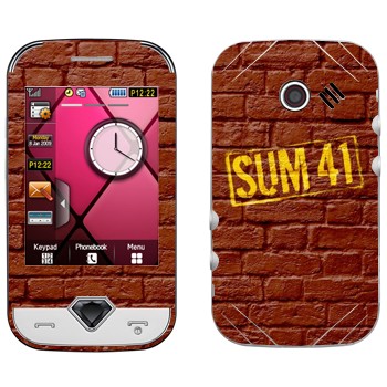   «- Sum 41»   Samsung S7070 Diva