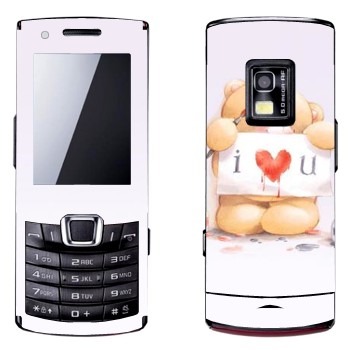   «  - I love You»   Samsung S7220