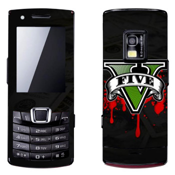   «GTA 5 - logo blood»   Samsung S7220
