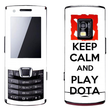   «Keep calm and Play DOTA»   Samsung S7220