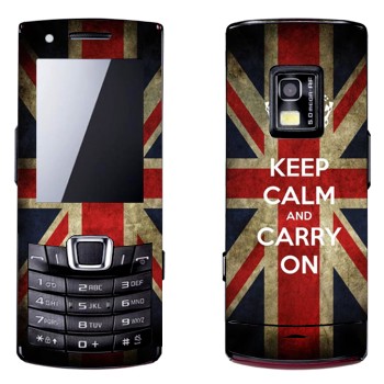   «Keep calm and carry on»   Samsung S7220